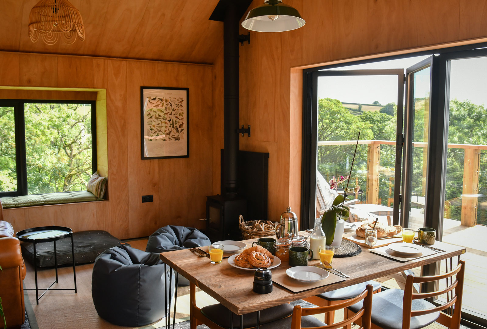 Glamping Cabin Kitchen